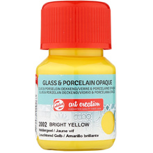 Краски декоративные "GLASS&PORCELAIN OPAQUE", 30 мл, 2002 лимонный