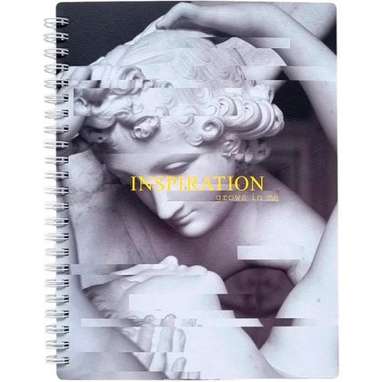 Тетрадь "Inspiration", А5, 96 листов, клетка, разноцветный