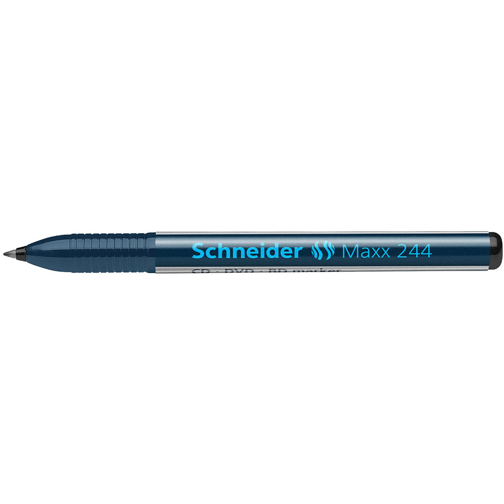 Маркер перманентный "Schneider Maxx 244", черный    - 5