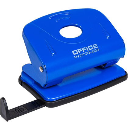 Дырокол "Office Product", 25 листов, синий