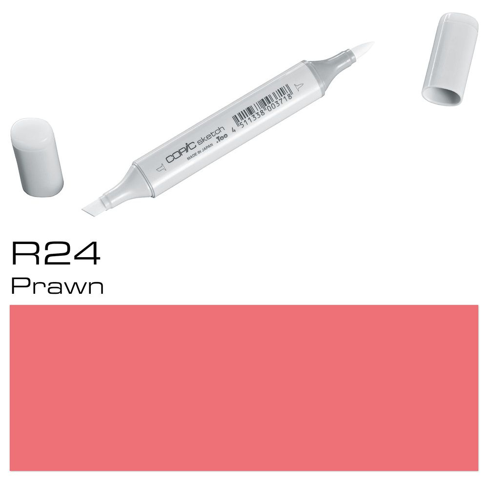 Маркер перманентный "Copic Sketch", R-24 креветка
