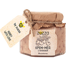 Мед-крем "Zuzza", клюква, 150 г