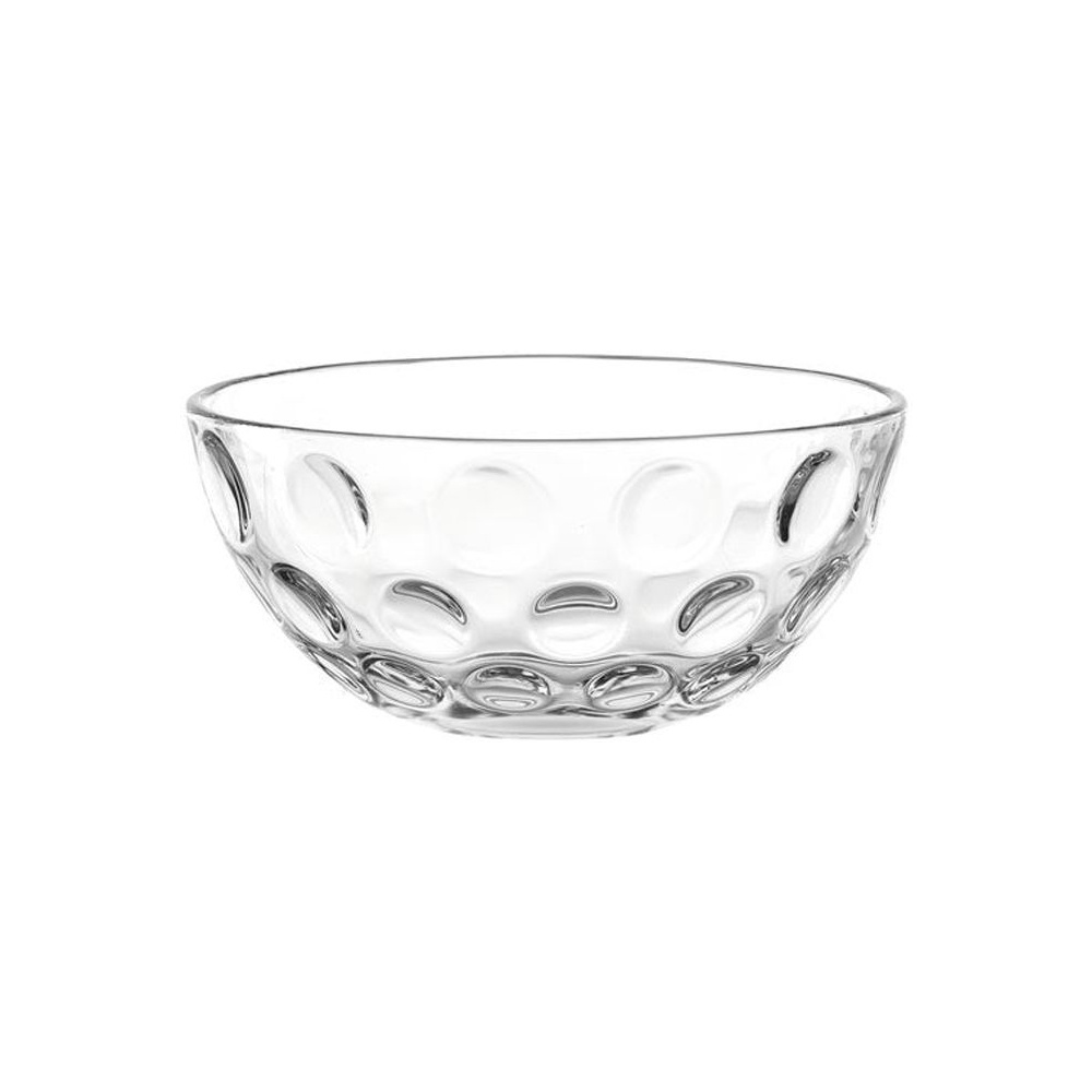 Чаша "Cucina Optic", стекло, 14 см, прозрачный