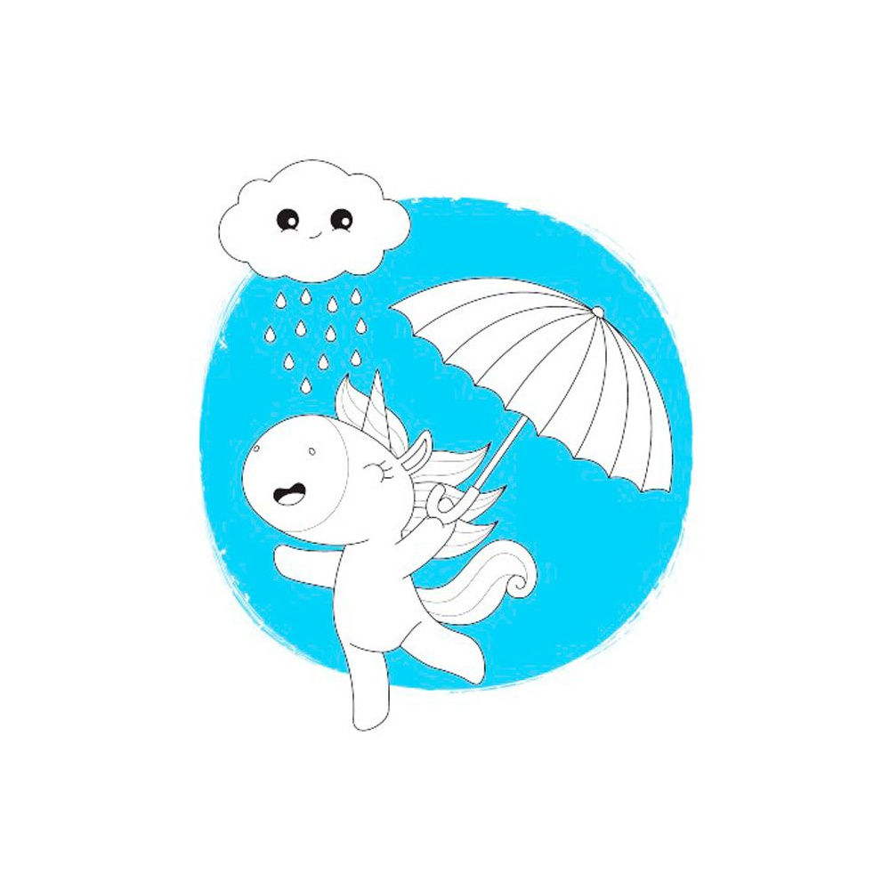 Раскраска "У-И-И-И! Я раскрашиваю KAWAII" - 6