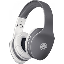 Наушники беспроводные Defender "FreeMotion B525", Bluetooth, серый, белый