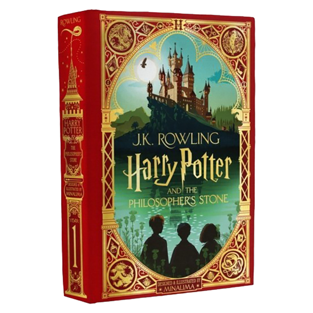 Книга на английском языке "Harry Potter and the Philosopher`s Stone: MinaLima Ed HB", Rowling J.K.  - 9