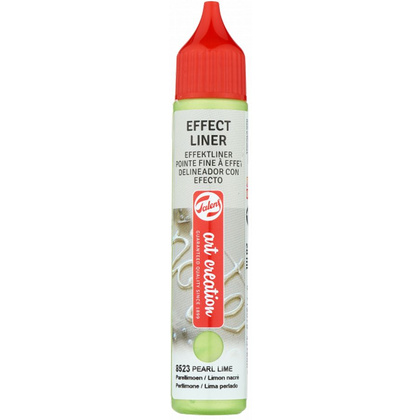 Контур декоративный "EFFECT LINER", 28 мл, 8523 лайм жемчужный