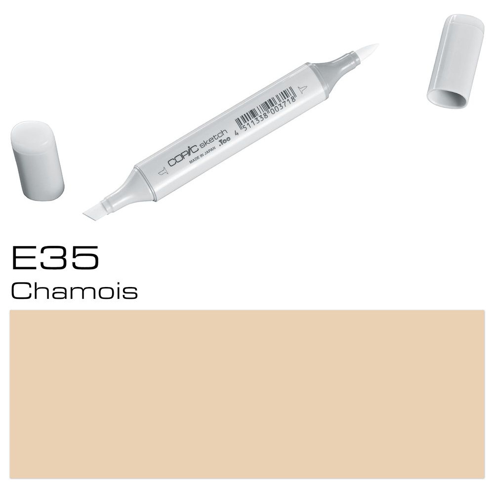 Маркер перманентный "Copic Sketch" E-35, замша