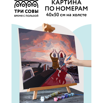 Картина по номерам "Прекрасный вид" - 2
