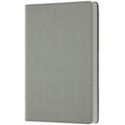 Блокнот "Harris Oyster Grey", А5, 96 листов, клетка, серый - 2