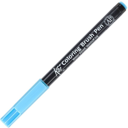 Маркер акварельный "Koi Color Brush", голубой