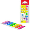 Закладки пластиковые "Neon Arrows", 12x44 мм, 7 цветовx20 шт., ассорти - 2