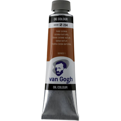 Краски масляные "Van Gogh", 234 сиена натуральная, 40 мл, туба