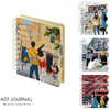 Блокнот "Art Journal", A6, 120 листов, клетка, линейка, точка, ассорти - 2