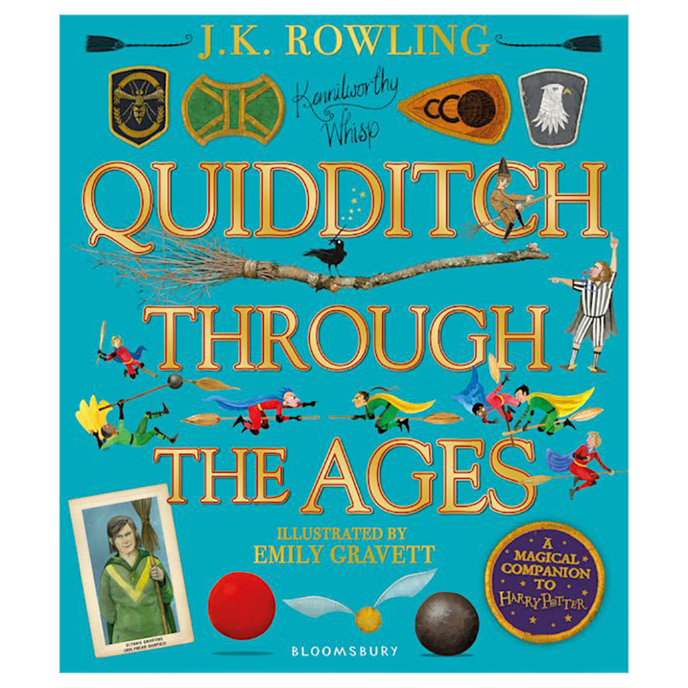 Книга на английском языке "Quidditch Through the Ages –  Illustr. HB", Rowling J.K. 