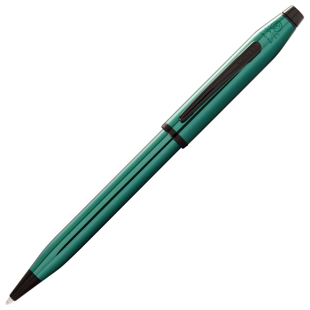 Ручка шариковая автоматическая "Cross Century II", 0.5 мм, зеленый, стержень черный