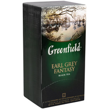 Чай "Greenfield" Earl Grey Fantasy, 25 пакетиков x2 г, черный