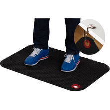 Коврик для работы стоя "StandMat Textile", черный, -10%