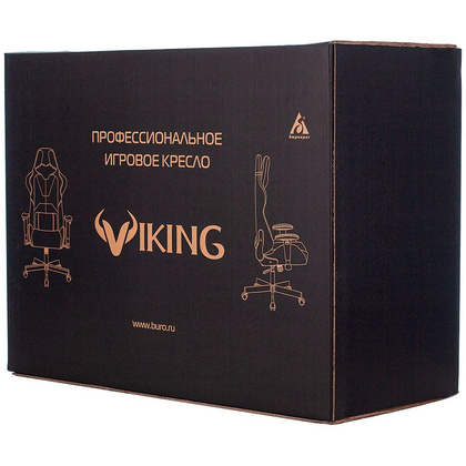 Кресло игровое Бюрократ "Zombie VIKING 5 AERO", экокожа, пластик, черный, желтый - 14
