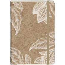 Блокнот "Cocoa motif" на резинке, A5, 48 листов, линейка, ассорти