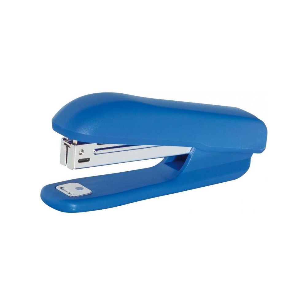 Скобосшиватель "Office Products", №10, 16 листов, 50 мм, синий