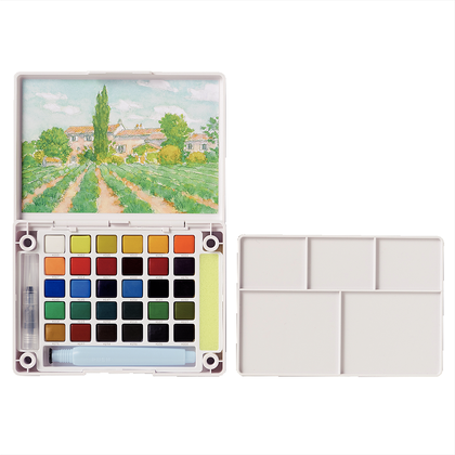 Краски акварельные "Koi Water Colors", 30 цветов  - 3