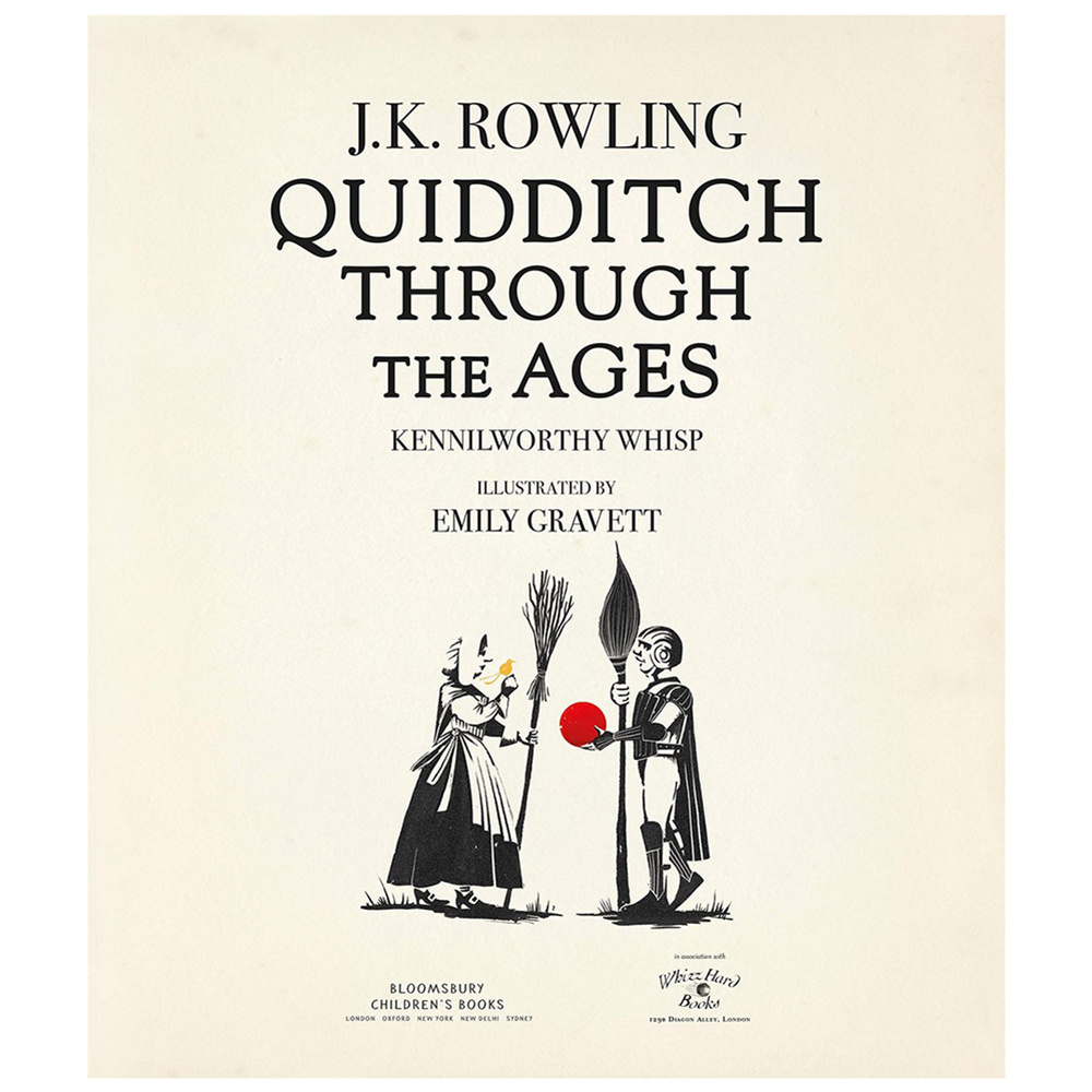 Книга на английском языке "Quidditch Through the Ages –  Illustr. HB", Rowling J.K.  - 2