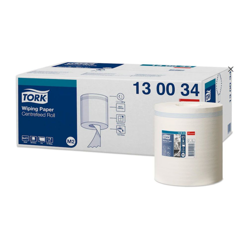 Протирочная бумага "Tork Premium" с центральной вытяжкой, М2 (130034) - 2