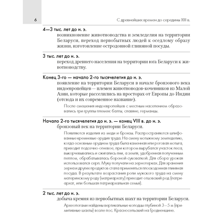 История Беларуси. 6-11 класс. Основные даты и события с комментариями, Панов С.В., Аверсэв - 5