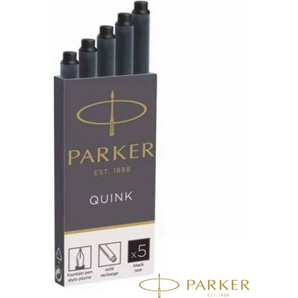 Патрон чернильный "Parker", 75 мм, черный