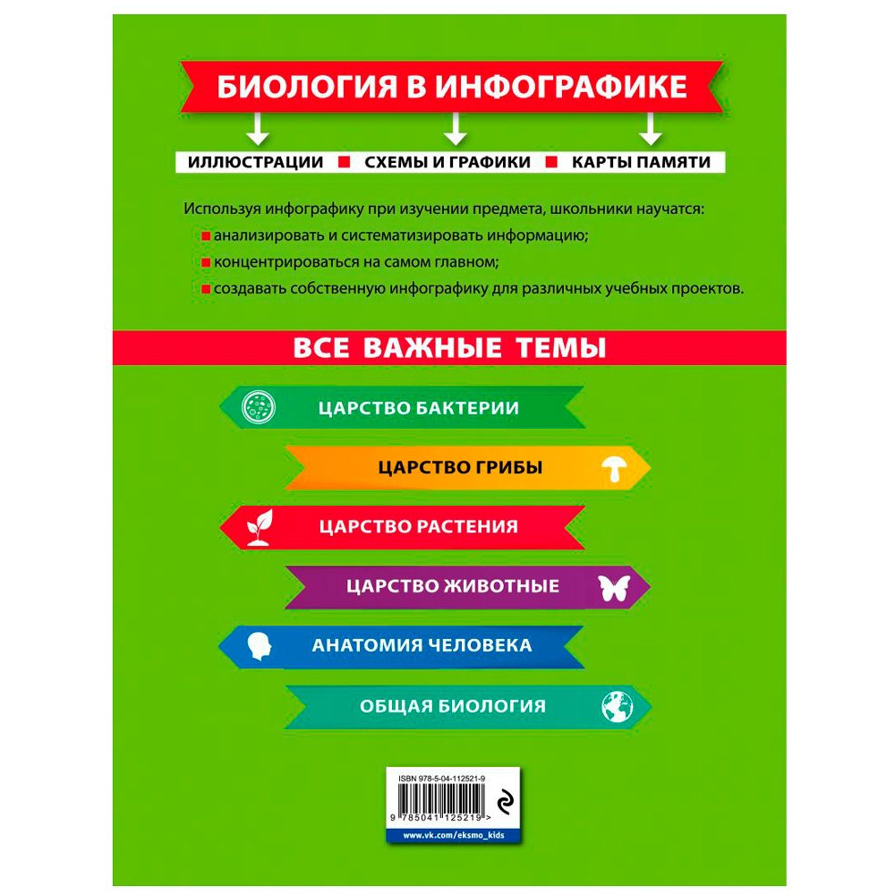 Книга "Биология в инфографике", Оксана Мазур - 14