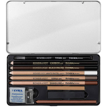Набор "Rembrandt sketching set", 11 предметов, в металлическом футляре
