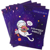 Тетрадь "Космокот", А5, 48 листов, клетка, ассорти - 3