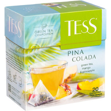 Чай "Tess" Pina Colada, 20 пакетиковx1.8 г, зеленый