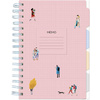 Блокнот "Art Journal", A5, 120 листов, клетка, линейка, точка, ассорти - 3