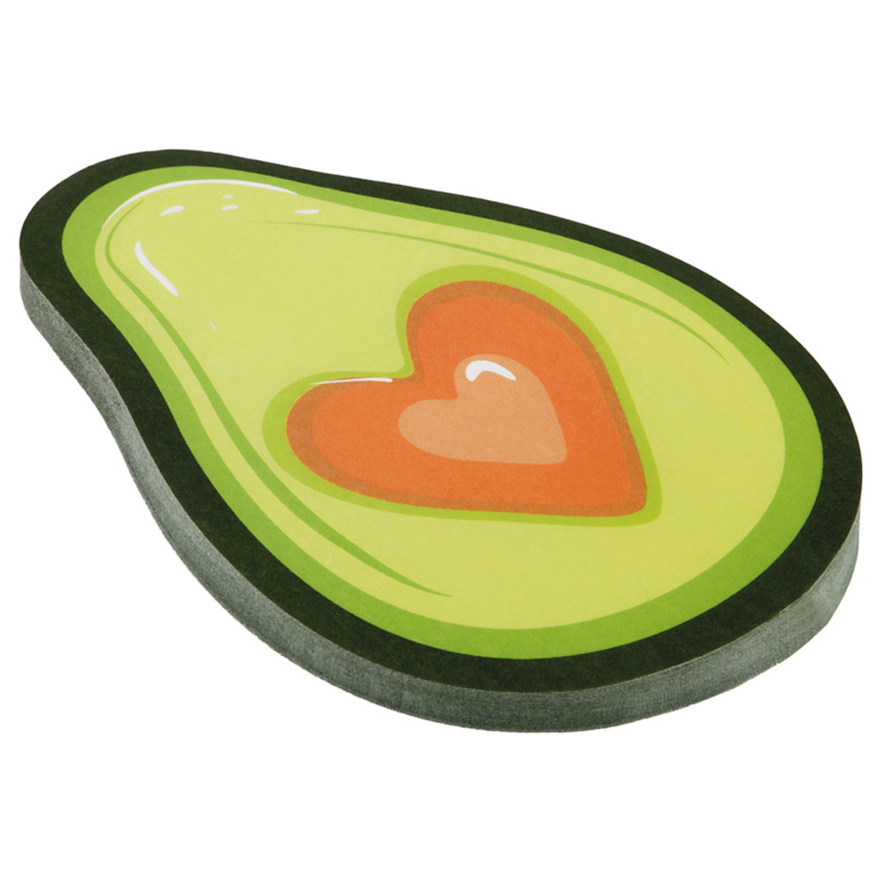 Бумага для заметок "Avocado", 83x60 мм, 50 листов, разноцветный - 3
