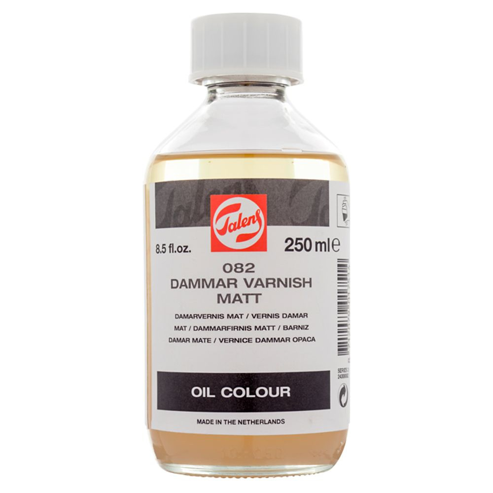 Лак даммарный "Talens 082" матовый, 250 мл