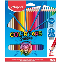 Цветные карандаши Maped "Color Peps Strong", 24 цвета