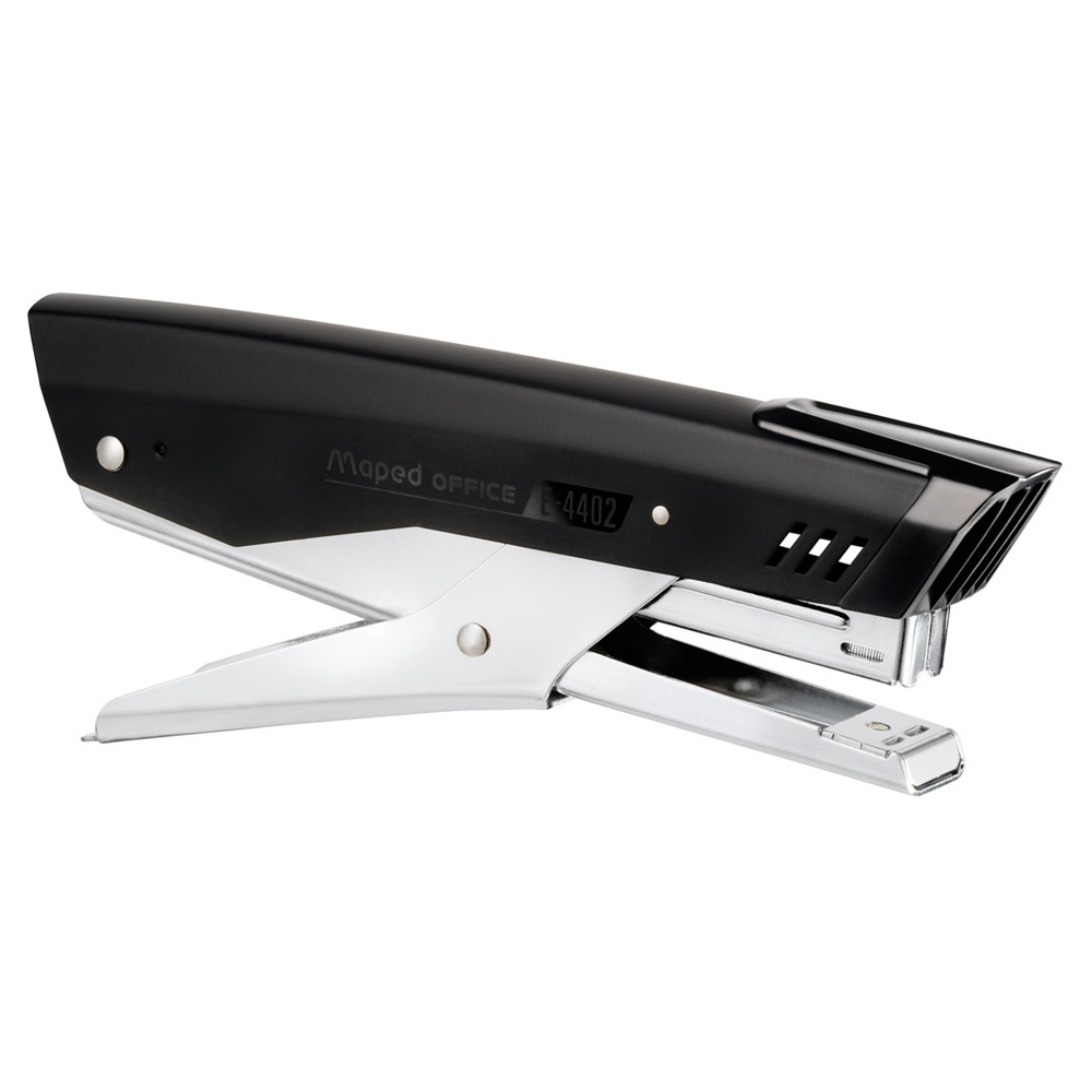Скобосшиватель Maped "Essentials Metal Plier", 20-25 листов, черный