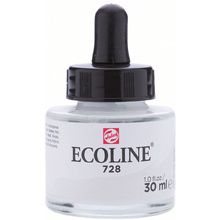 Жидкая акварель "ECOLINE", 728 теплый серый светлый, 30 мл