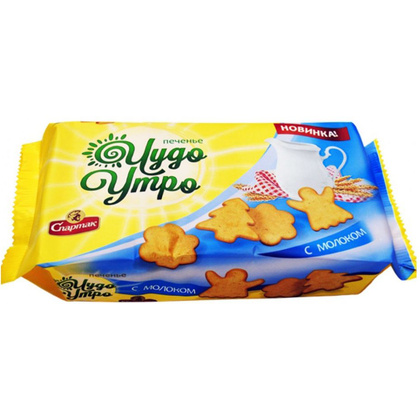 Печенье "Чудо-утро" с молоком, 150 г