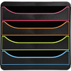 Блок из 4 лотков закрытый "BlackOffice Big Box Plus", 347x278x267 мм - 3
