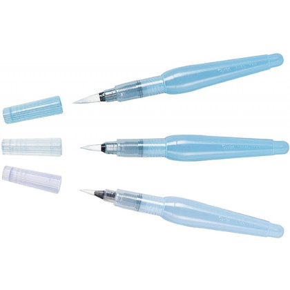 Кисть "Aqua Brush" тонкая, голубой - 4