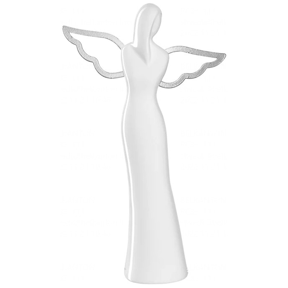 Фигурка "Porcelain angel", белый