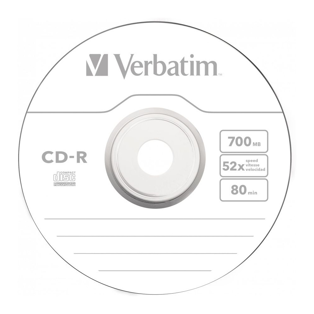 Диск Verbatim "Extra Protection", CD-R, 0.7 гб, пэт-упаковка, 50 шт - 3