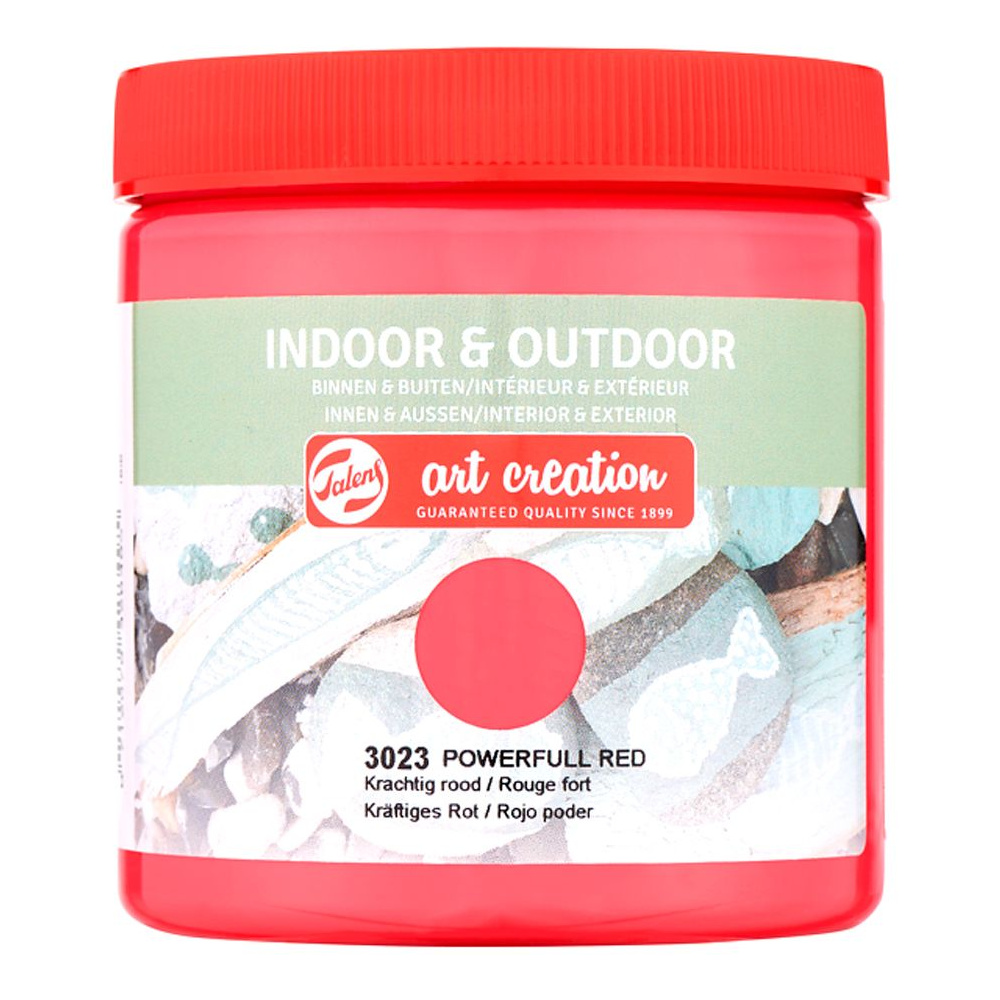 Краски декоративные "INDOOR & OUTDOOR", 250 мл, 3023 красный сильный