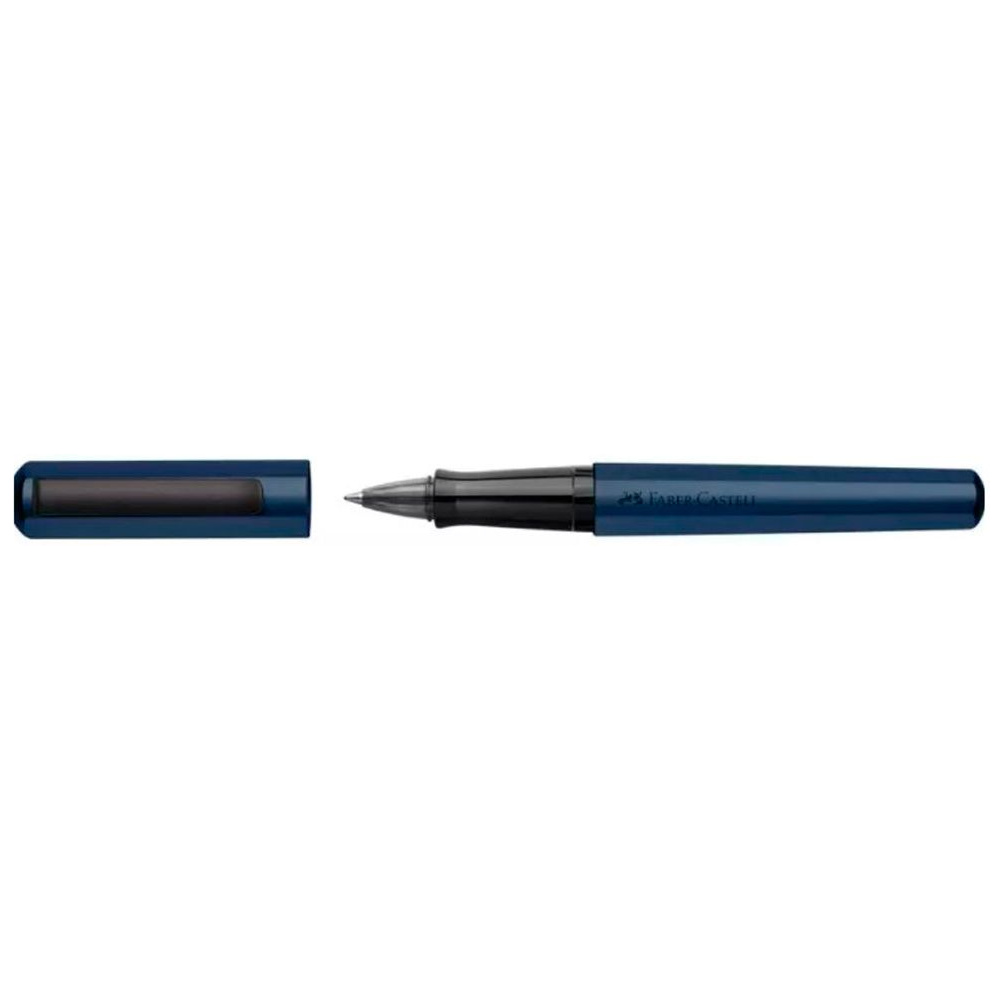 Ручка-роллер "Ink roller Hexo blue", синий, стерж. черный - 2