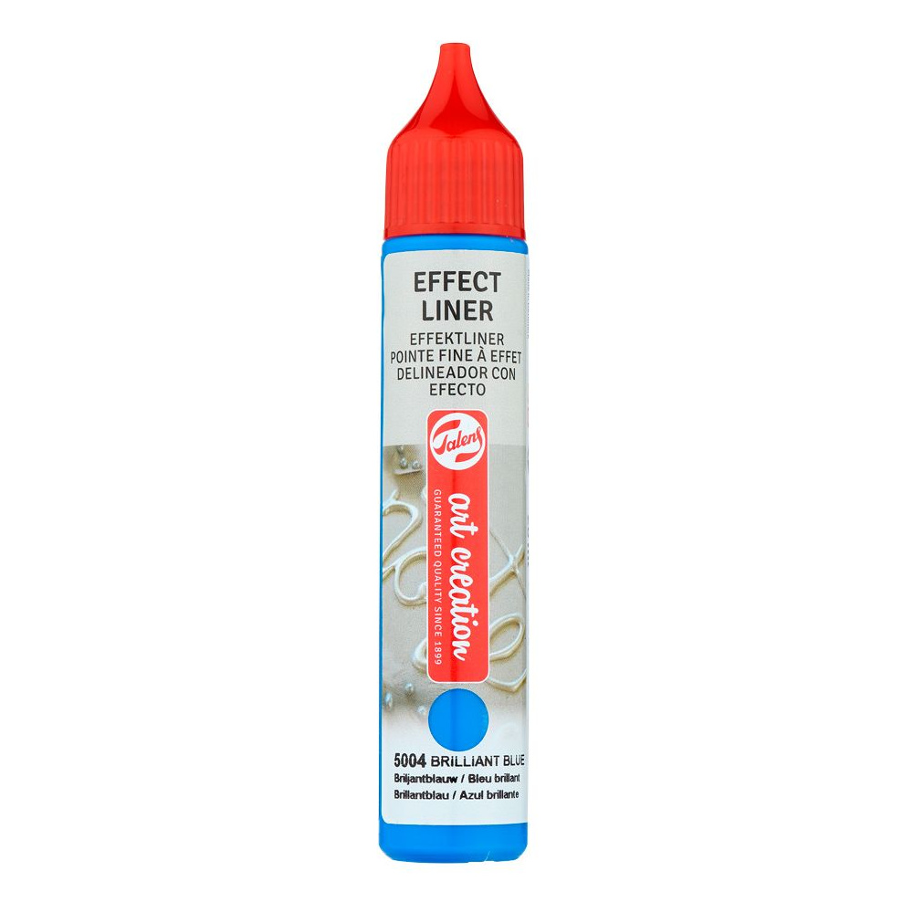 Контур декоративный "EFFECT LINER", 28 мл, 5004 синий насыщенный