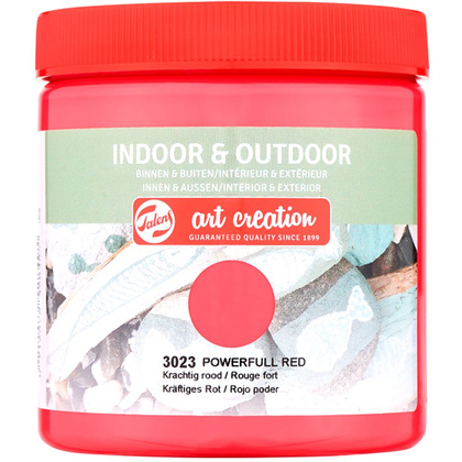 Краски декоративные "INDOOR & OUTDOOR", 250 мл, 3023 красный сильный