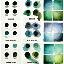 Набор цветовых карт Daniel Smith "Mineral Marvels", 36 цветов